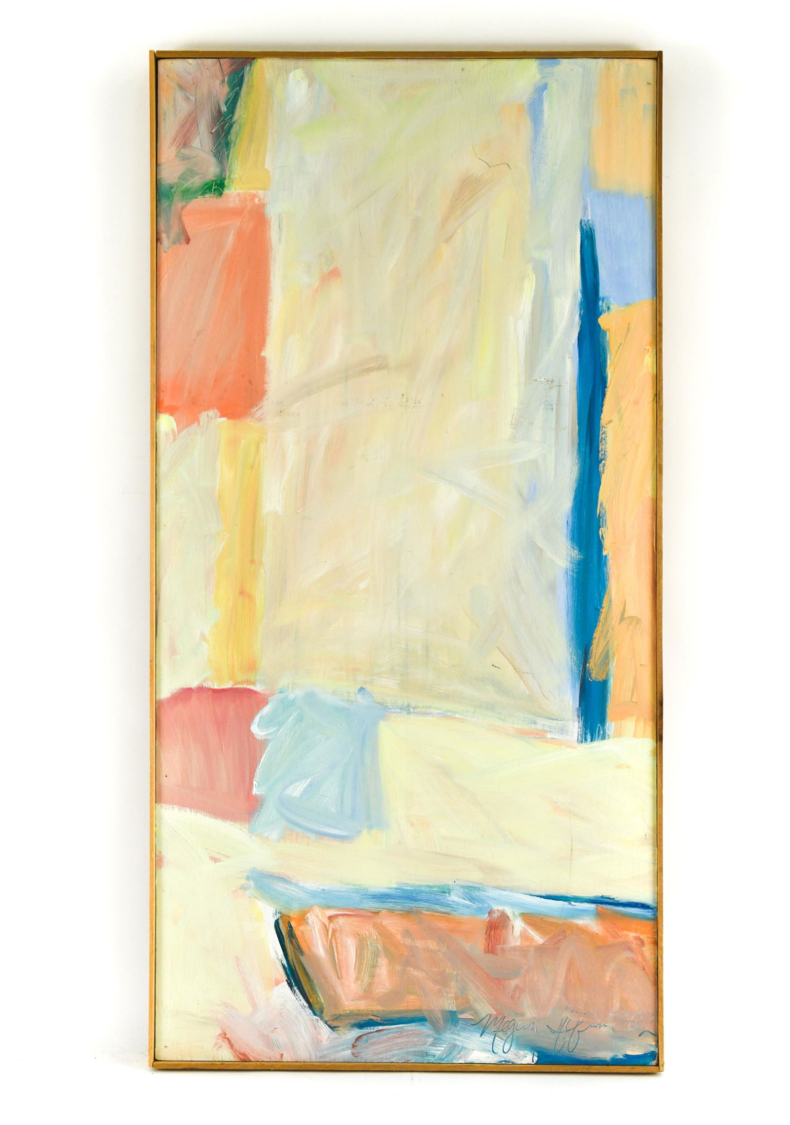 21ST CENTURY ABSTRACT OIL ON PANEL (1 of 8)