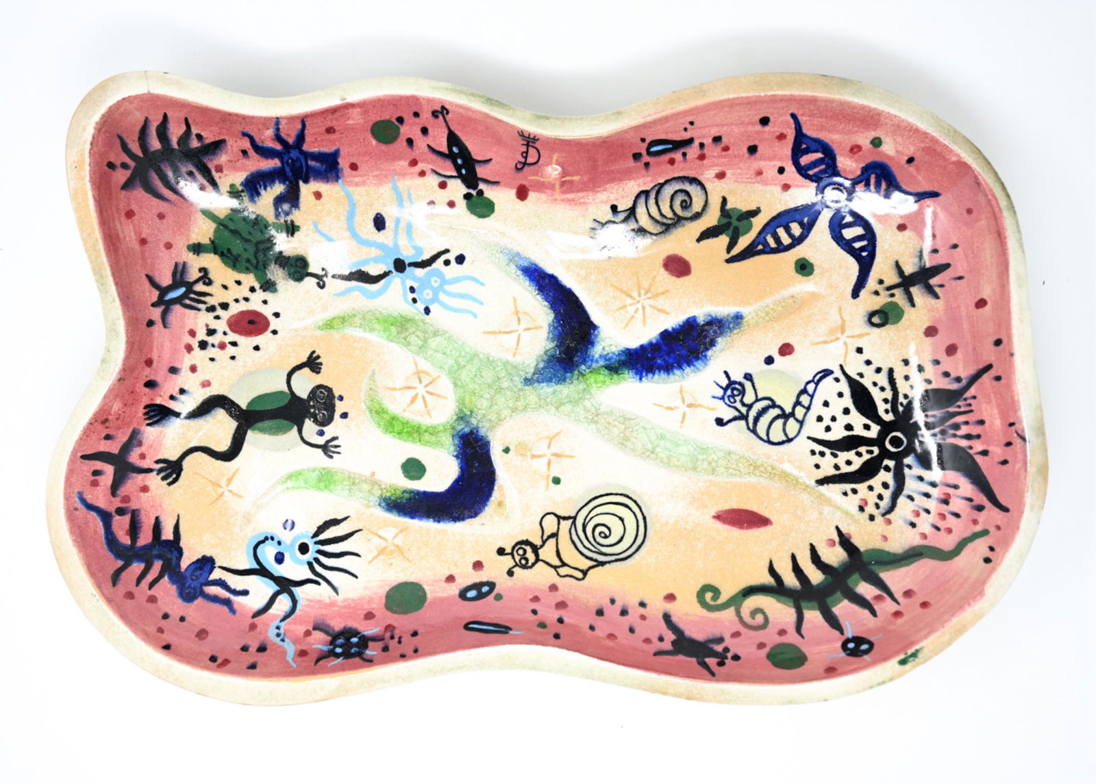 JULIO DE DIEGO, SPANISH (1900-1979) PLATTER 1950 (1 of 19)