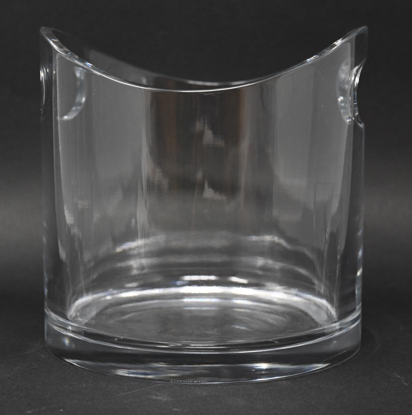 MODERNIST TIFFANY & CO. CRYSTAL ICE BUCKET (1 of 5)