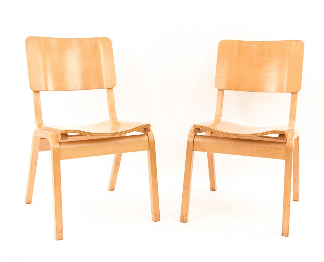 PAIR OF THONET SIDE CHAIRS (1 of 15)