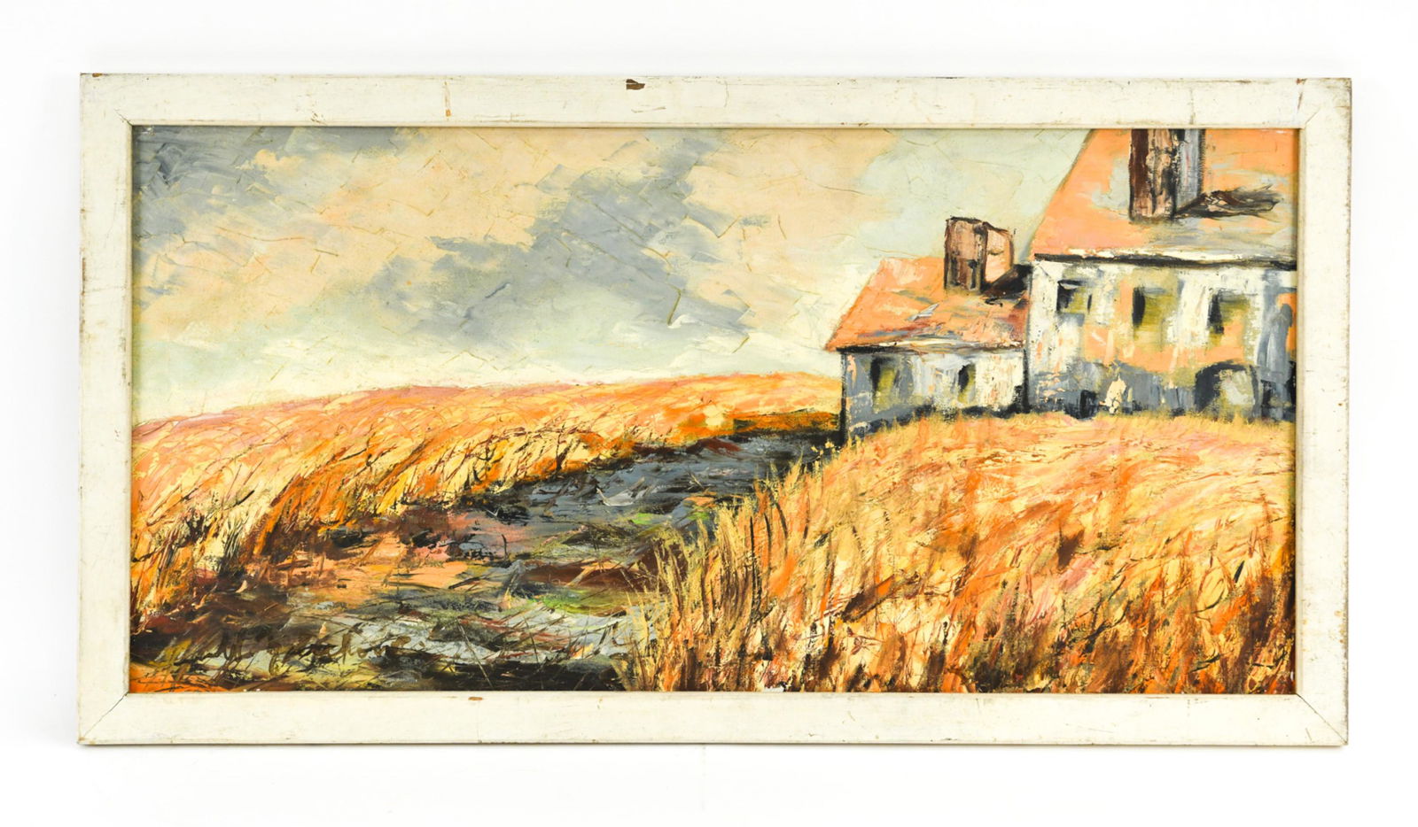 MODERN IMPRESSIONIST OIL ON CANVAS LANDSCAPE (1 of 11)