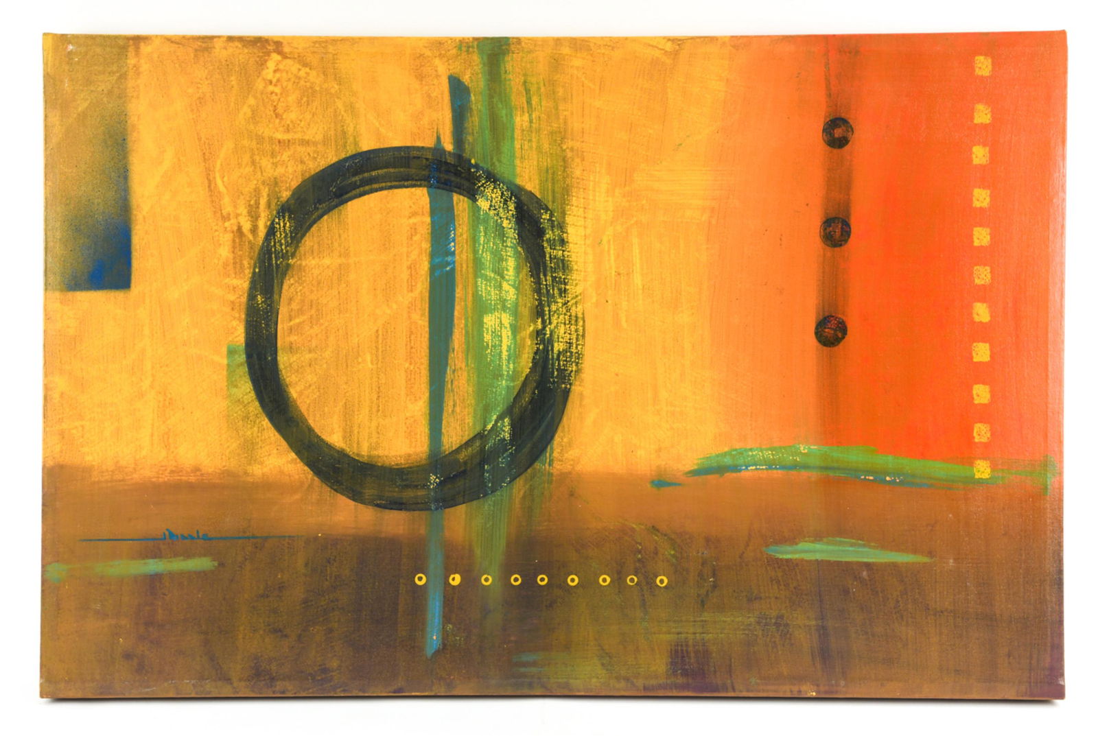 CONTEMPORARY ABSTRACT OIL ON CANVAS (1 of 10)