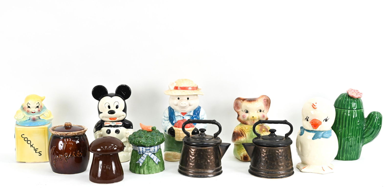 (11) VINTAGE CERAMIC COOKIE JARS INCL. MCCOY (1 of 20)