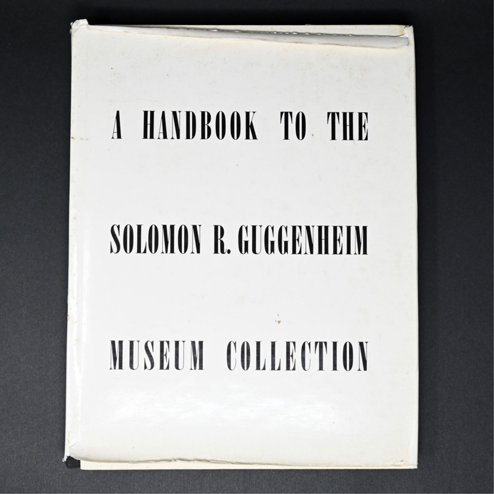 1ST EDITION "THE GUGGENHEIM MUSEUM COLLECTION" (1 of 8)