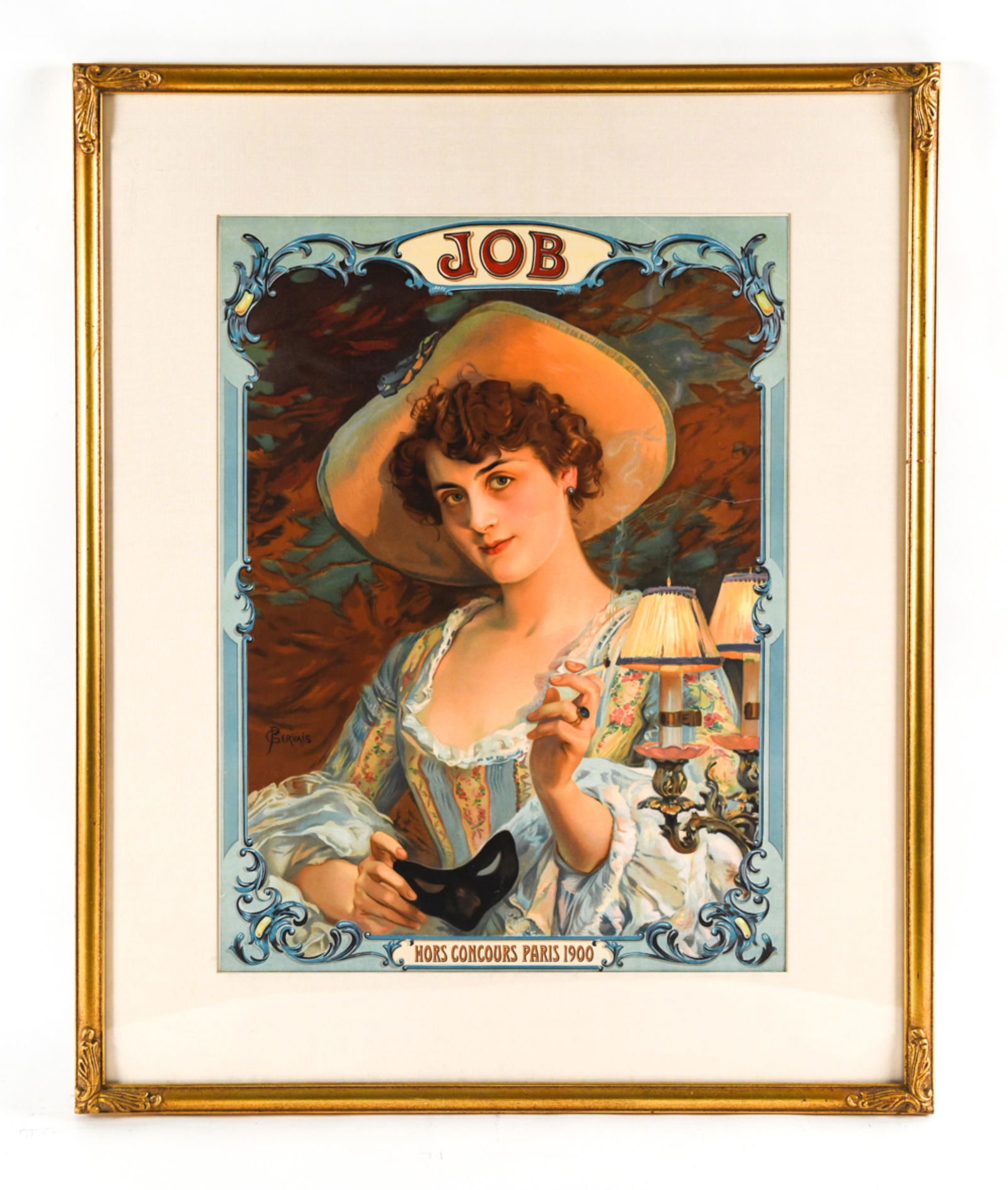 ORIGINAL LITHOGRAPH POSTER JOB 1900 (1 of 10)