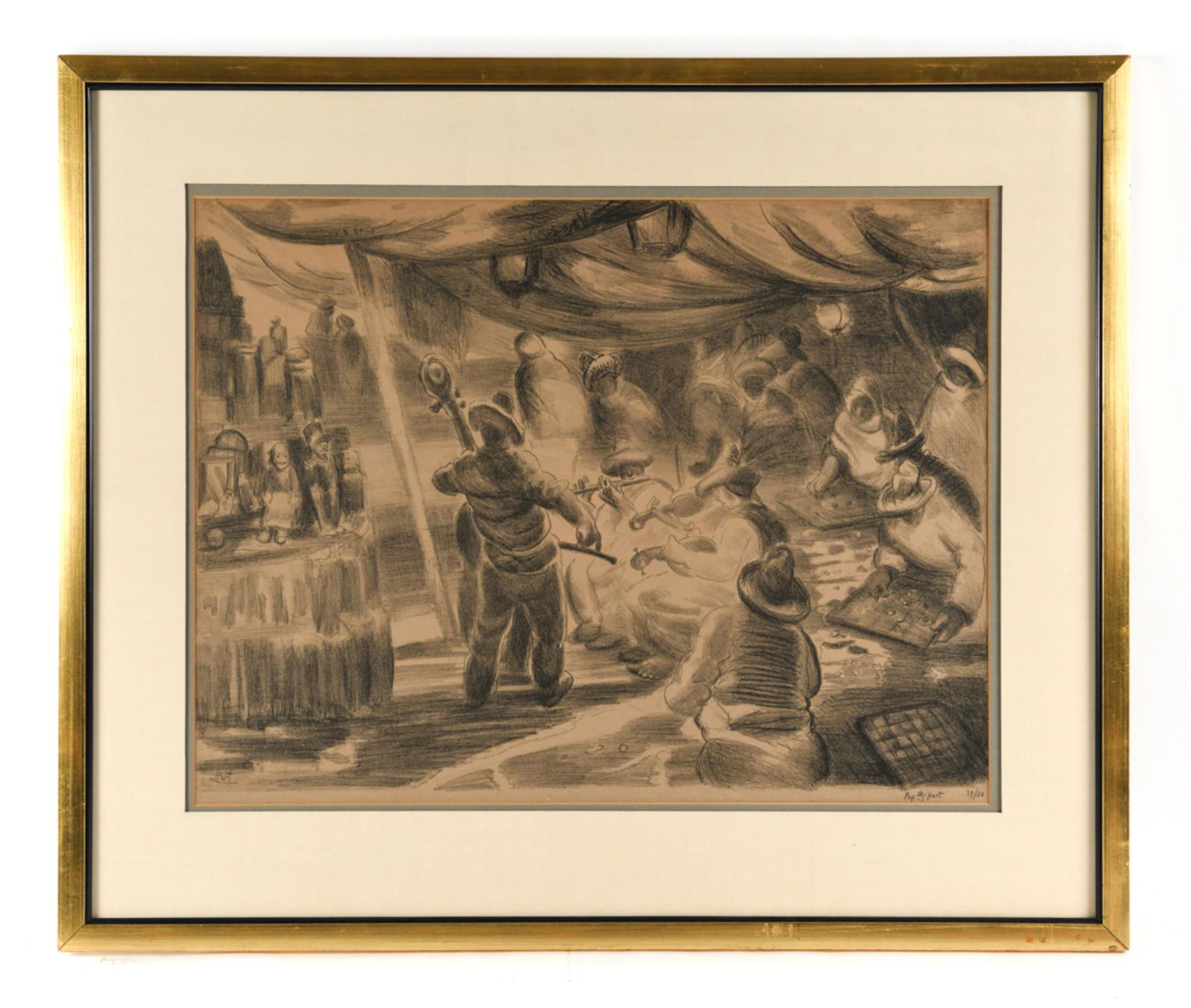 GEORGE (POP) HART (1868-1933) LITHOGRAPH (1 of 10)