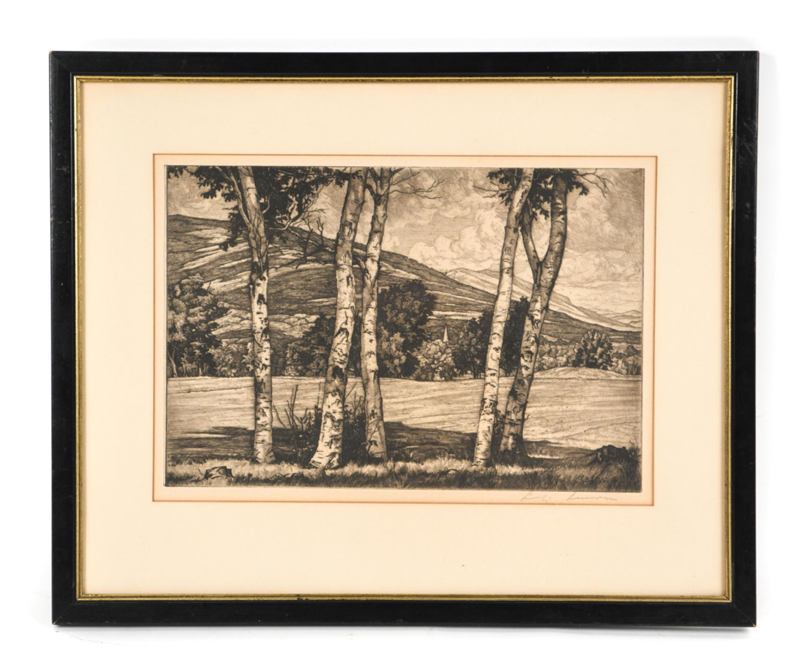 LUIGI LUCIONI (1900-1988) ETCHING (1 of 9)