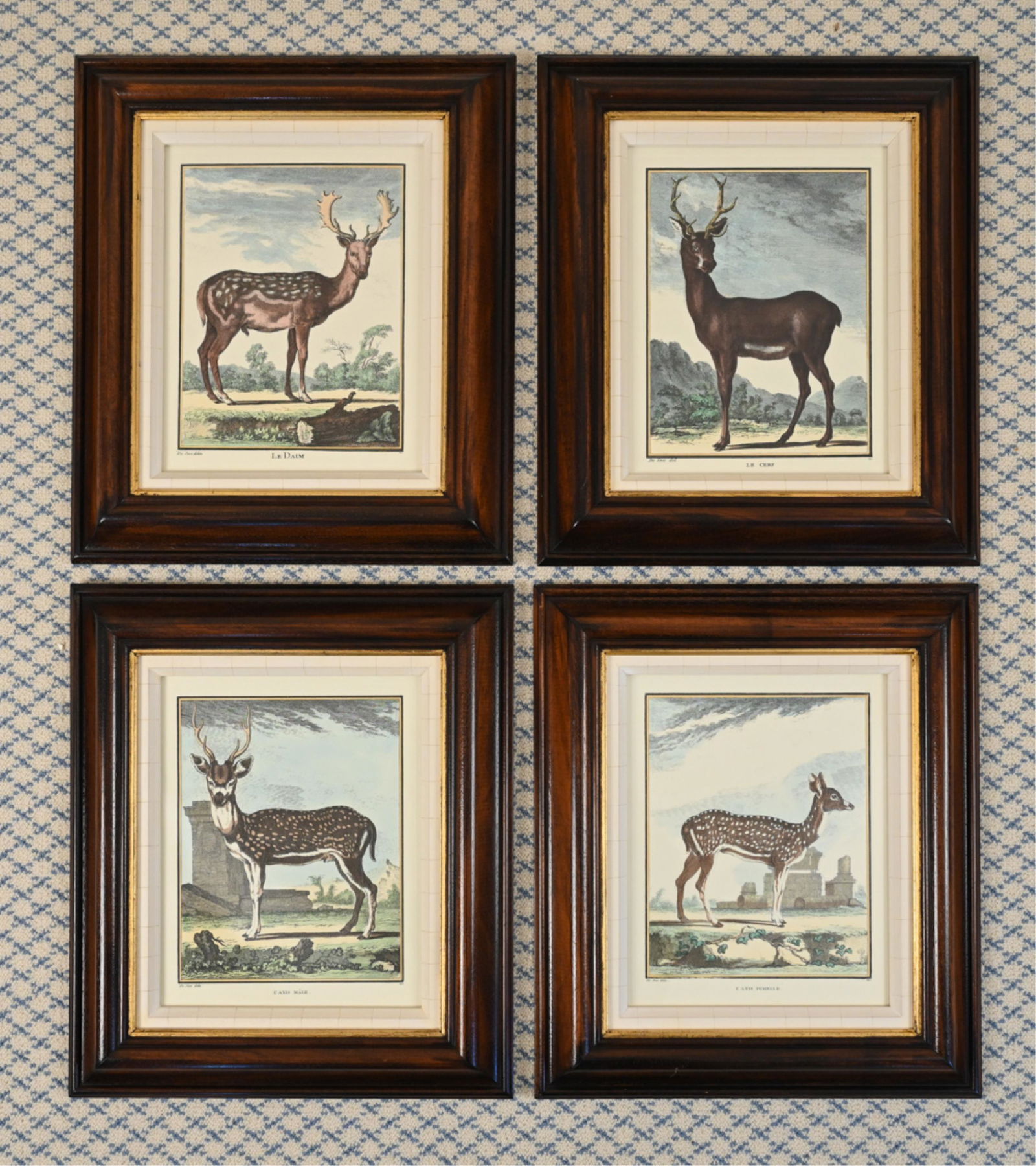 (4) REPRODUCTION DE SEVE/MARTINET DEER PRINTS (1 of 17)