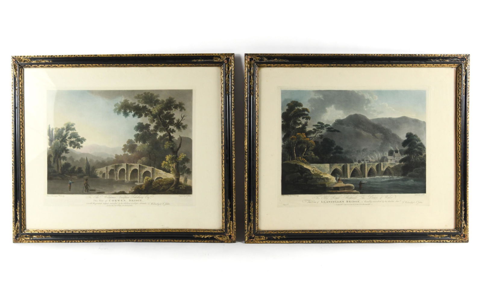 (2) 18TH C. BRITISH FISHING AQUATINTS (1 of 15)