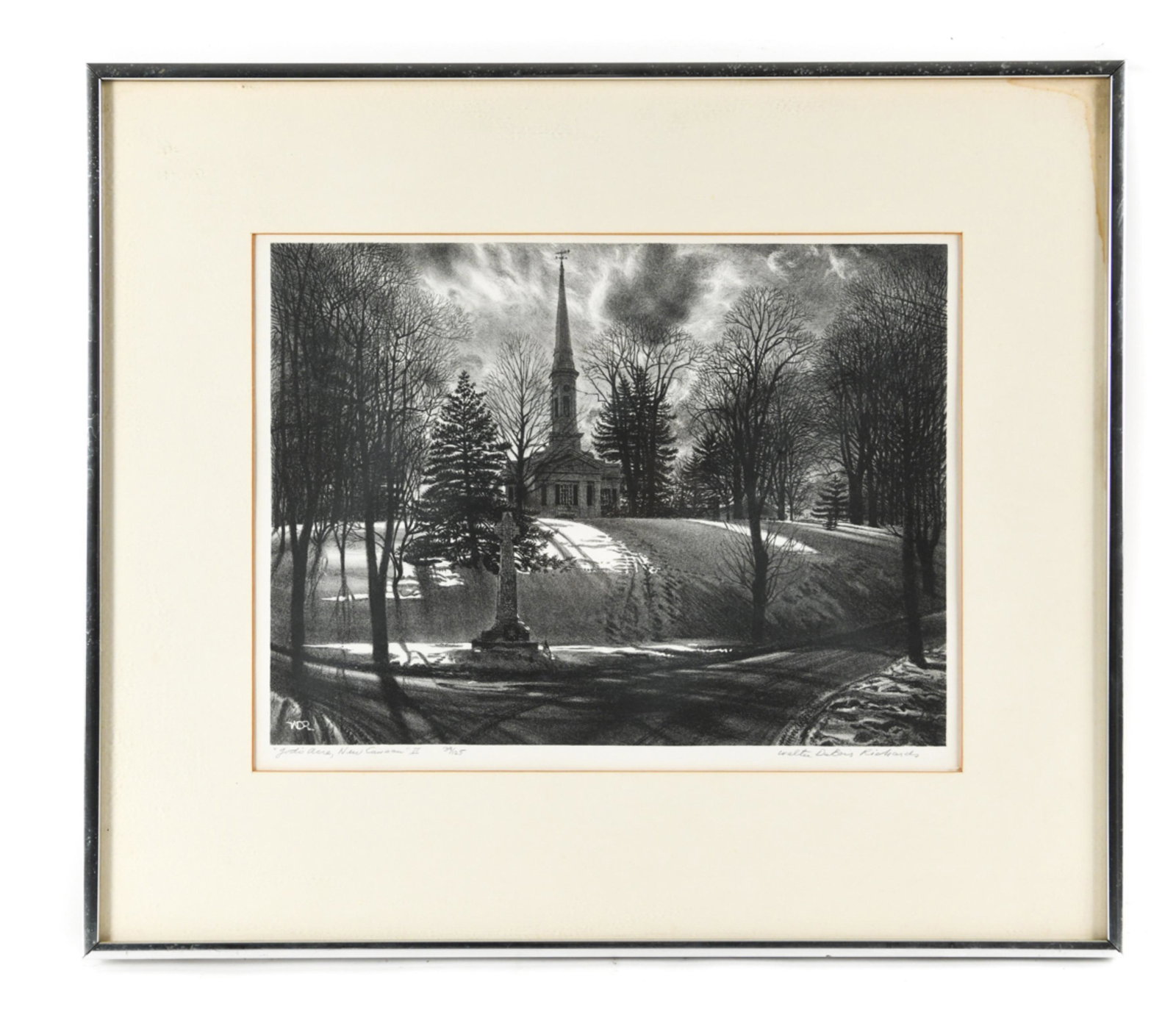 WALTER DUBOIS RICHARDS, CT (B. 1907) LITHOGRAPH (1 of 7)