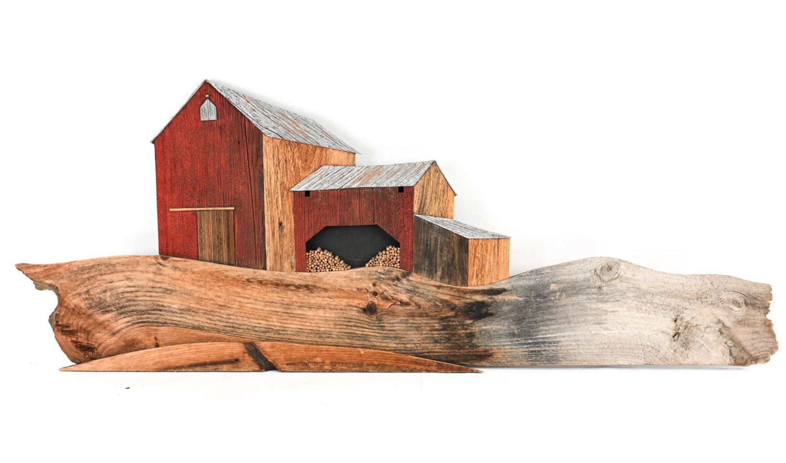 JOHN W. LONG VERMONT BARN WOOD RELIEF SCULPTURE (1 of 17)