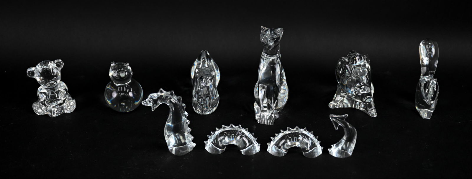 BACCARAT & WATERFORD CRYSTAL ANIMAL FIGURINES (1 of 9)