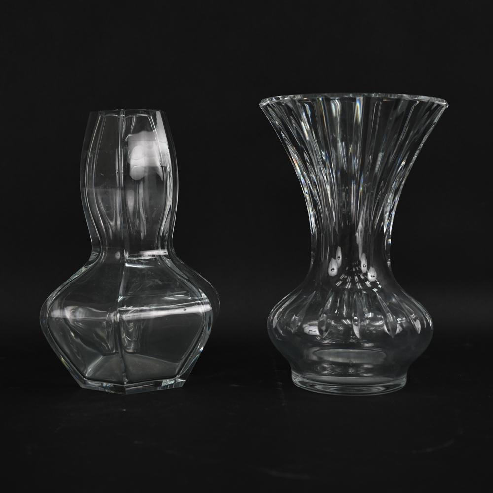 (2) BACCARAT CRYSTAL VASES (1 of 6)
