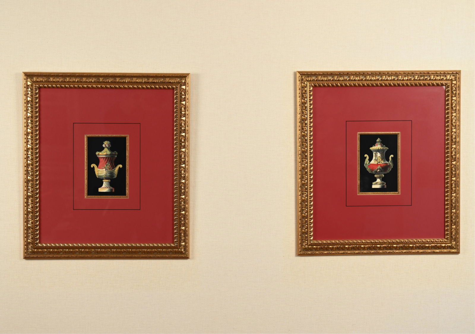 PAIR OF CONTEMPORARY PRINTS (1 of 11)