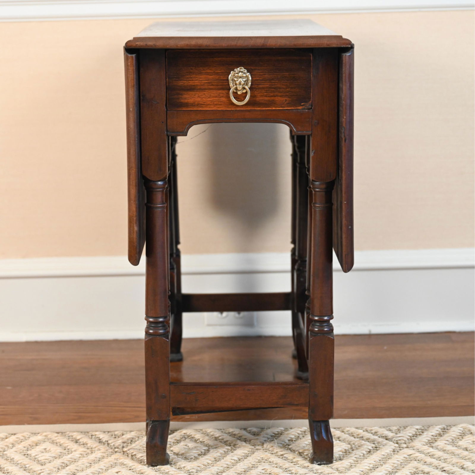 GATELEG DROP LEAF CONSOLE TABLE (1 of 14)