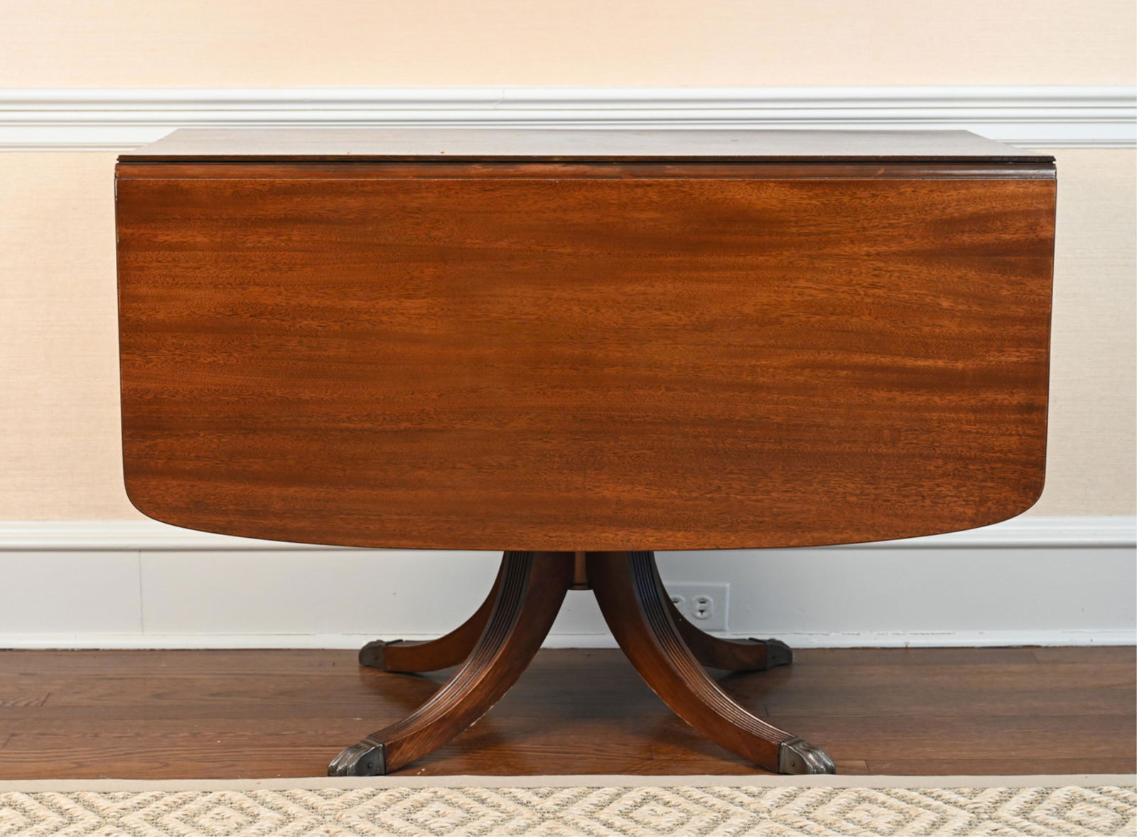 MAHOGANY DROP LEAF TABLE (1 of 19)