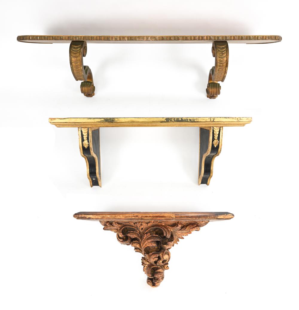 (3) VINTAGE WALL BRACKETS (1 of 17)