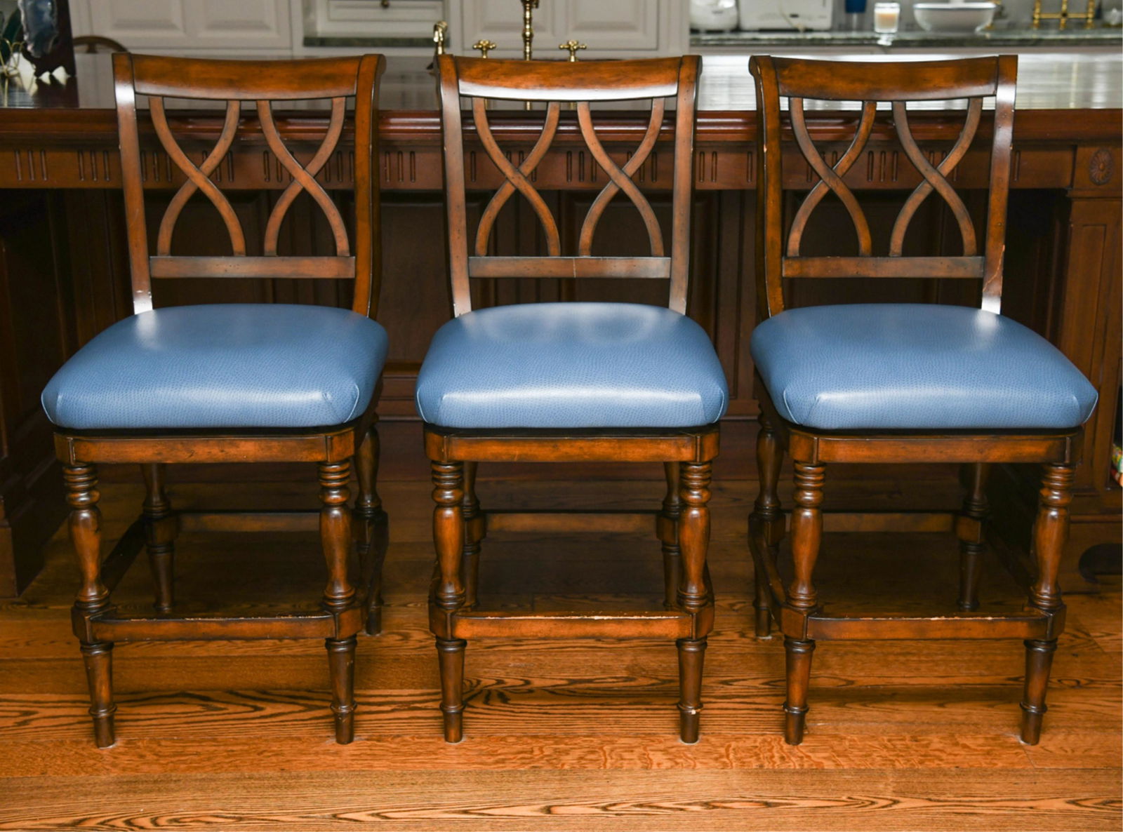 (3) BAR STOOL CHAIRS (1 of 13)