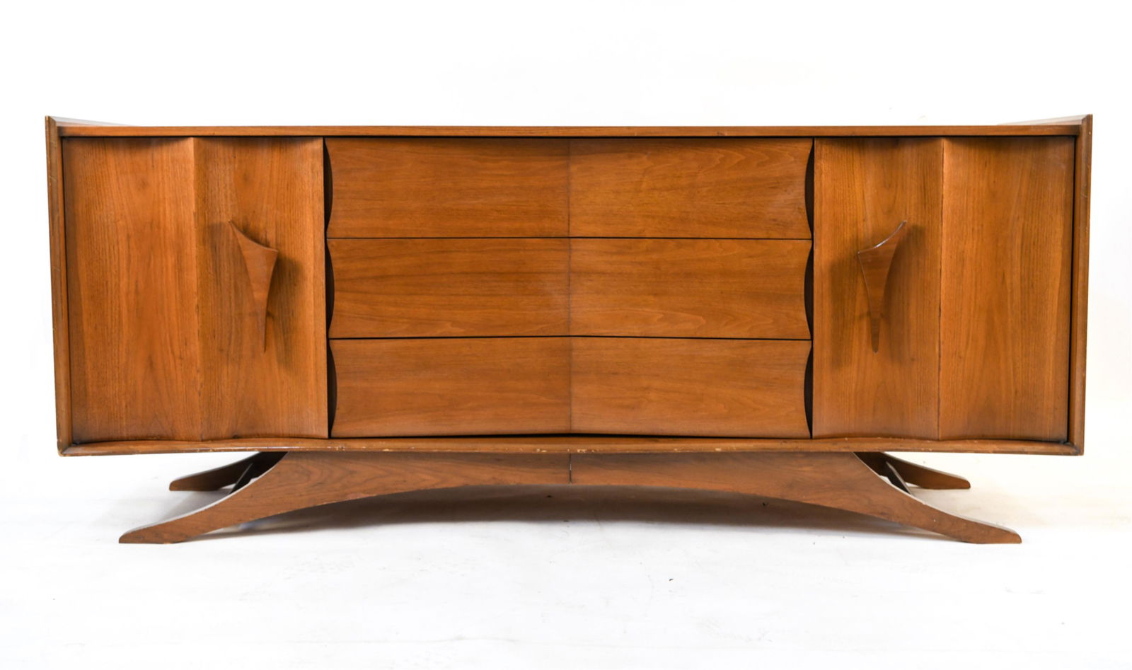 VLADIMIR KAGAN STYLE SCULPTURAL CREDENZA (1 of 13)