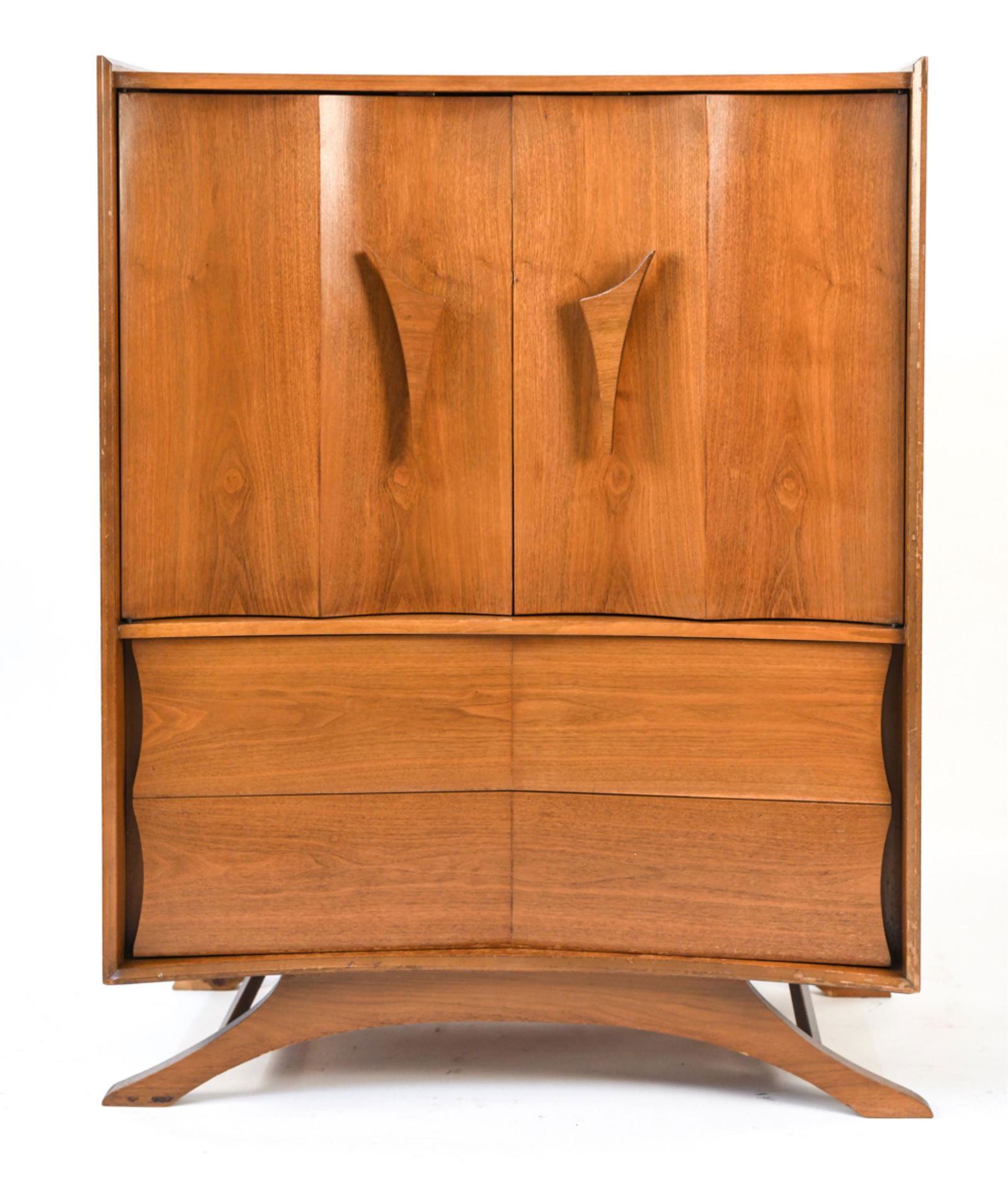 VLADIMIR KAGAN STYLE SCULPTURAL ARMOIRE (1 of 19)