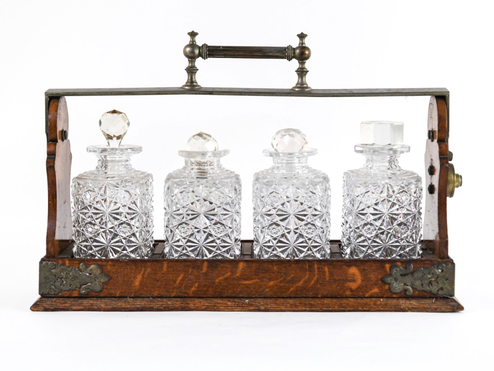 ANTIQUE TIFFANY BETJEMANNS PATENT TANTALUS (1 of 16)