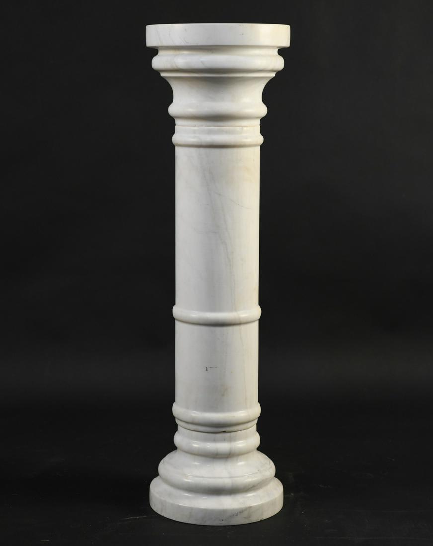 CLASSICAL STYLE MARBLE PEDESTAL (1 of 8)