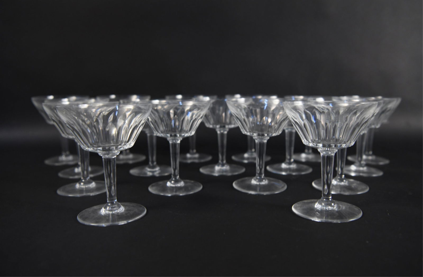 BACCARAT STEMWARE GROUPING (1 of 6)