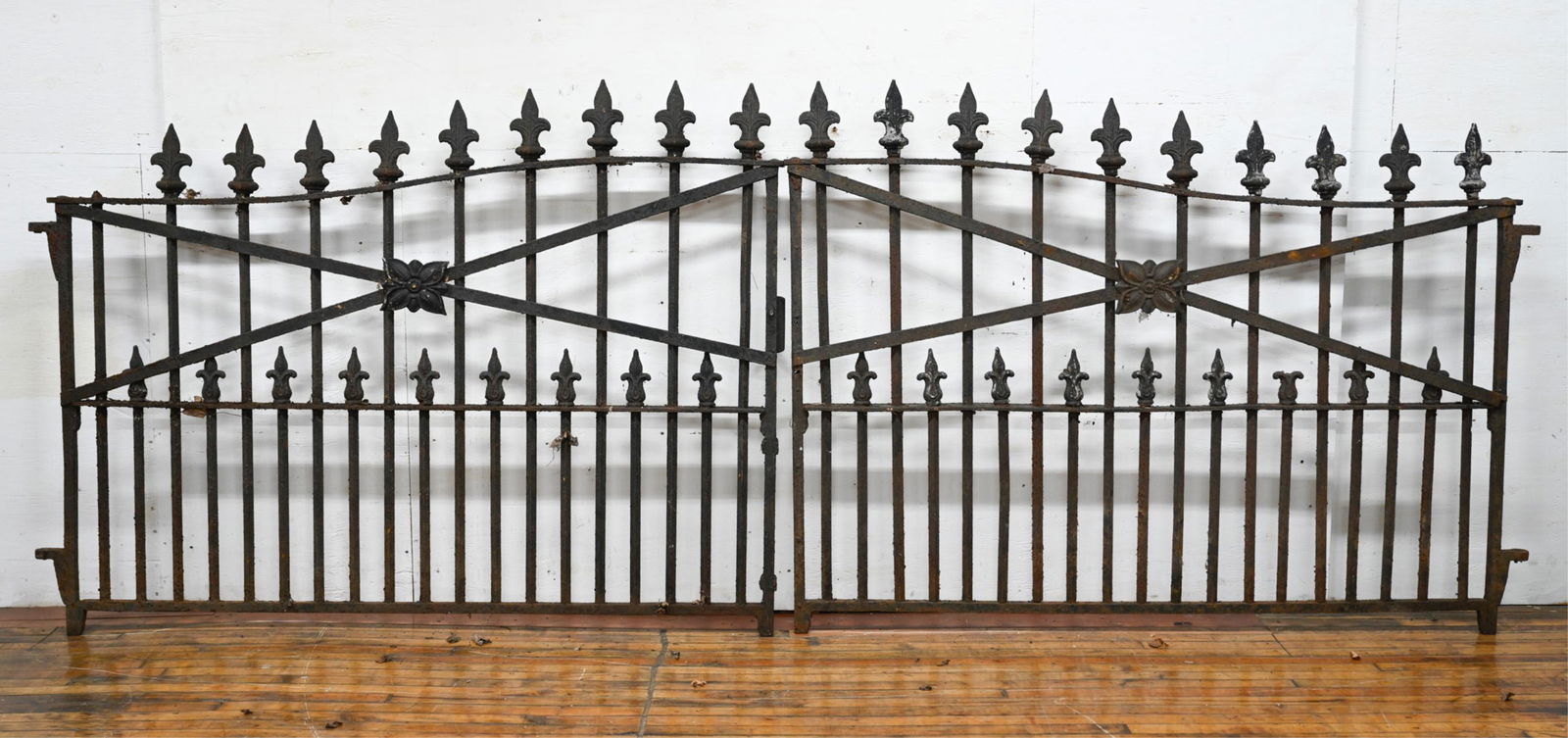 (2) VINTAGE IRON GATES (1 of 18)