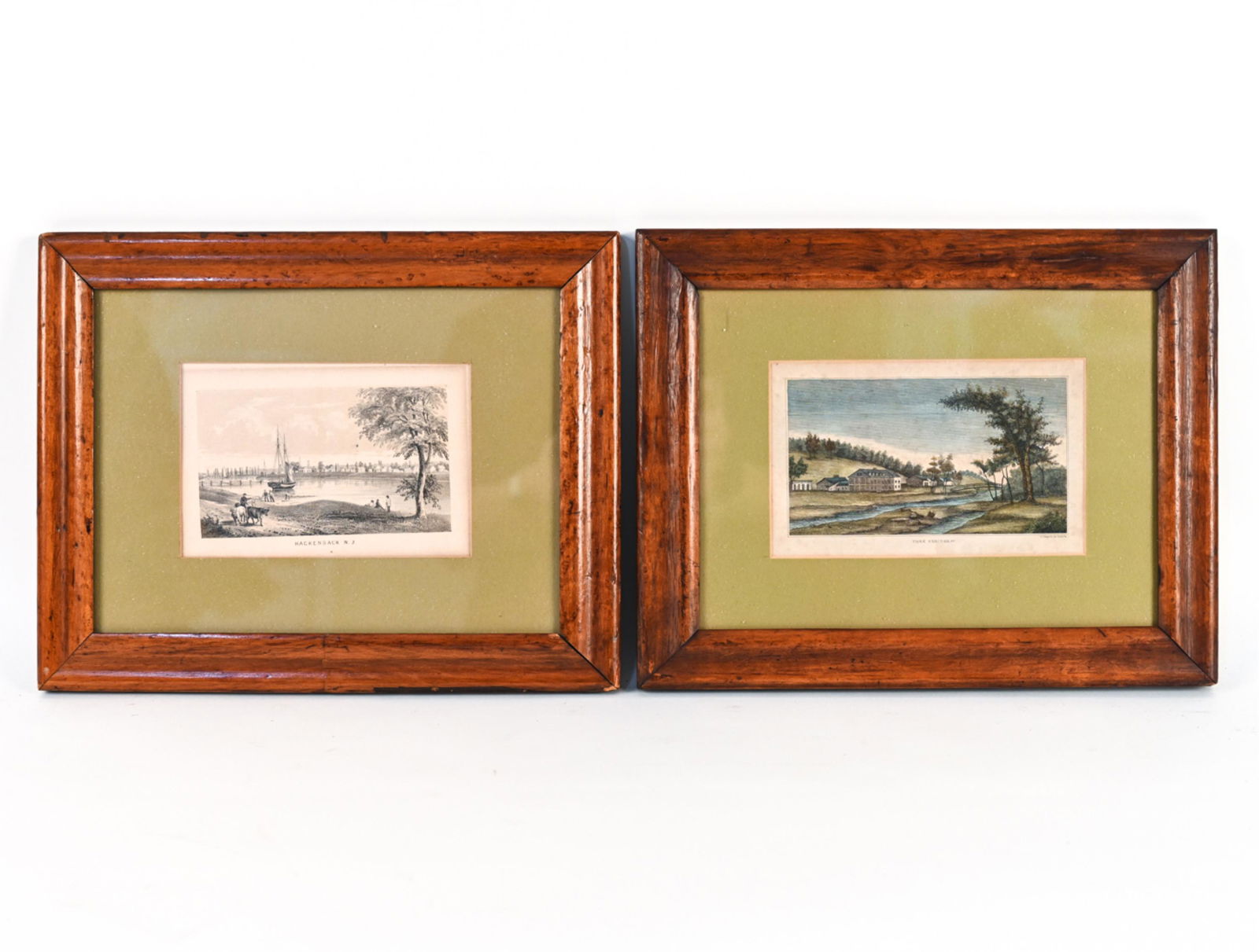 (2) EARLY 19TH C. AMERICAN VIEW ENGRAVINGS (1 of 11)