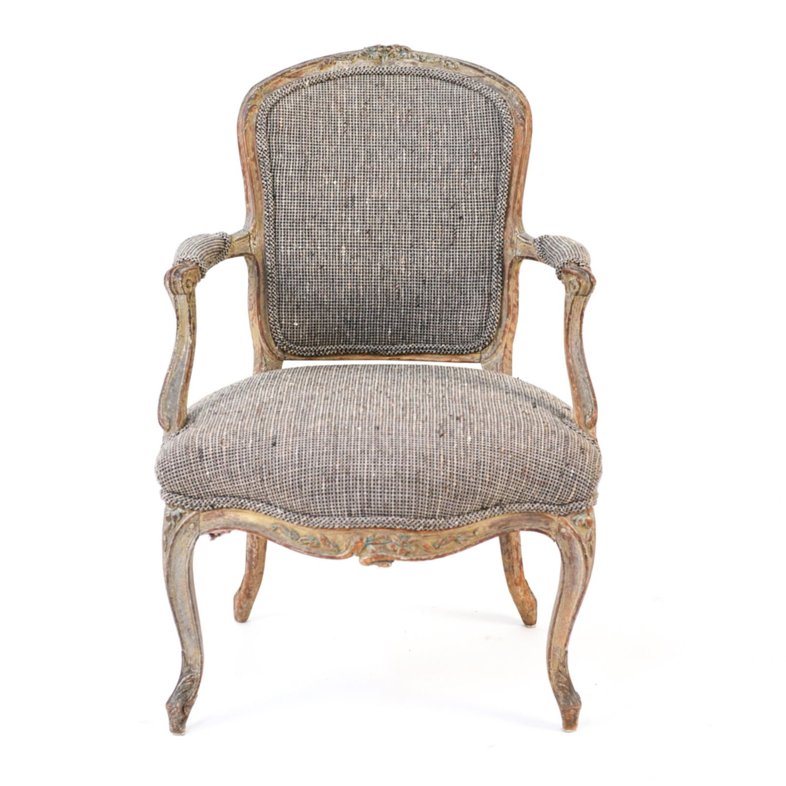 LOUIS XVI STYLE FAUTEUIL CHAIR (1 of 20)