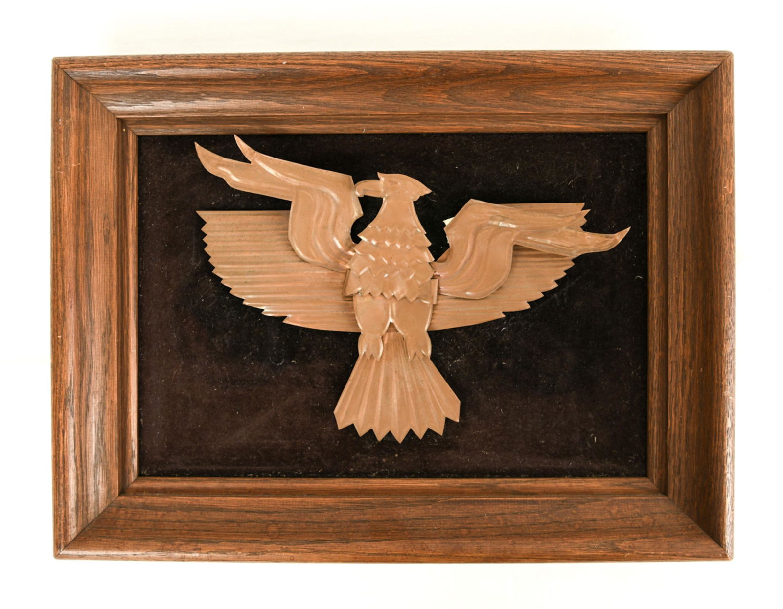 ROBERT TREAT COPPER EAGLE CUTOUT SCULPTURE (1 of 8)