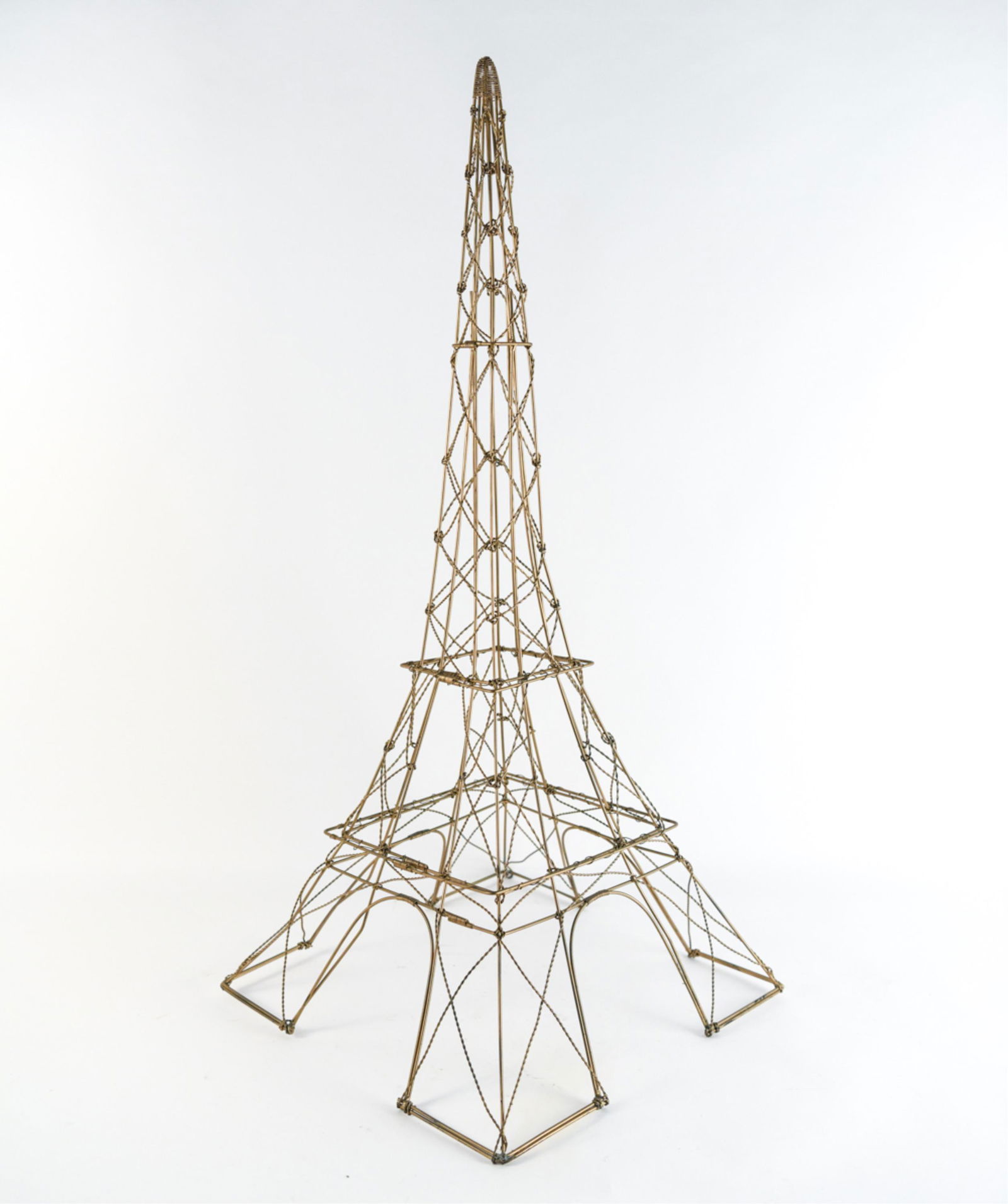METAL EIFFEL TOWER SCULPTURE (1 of 11)