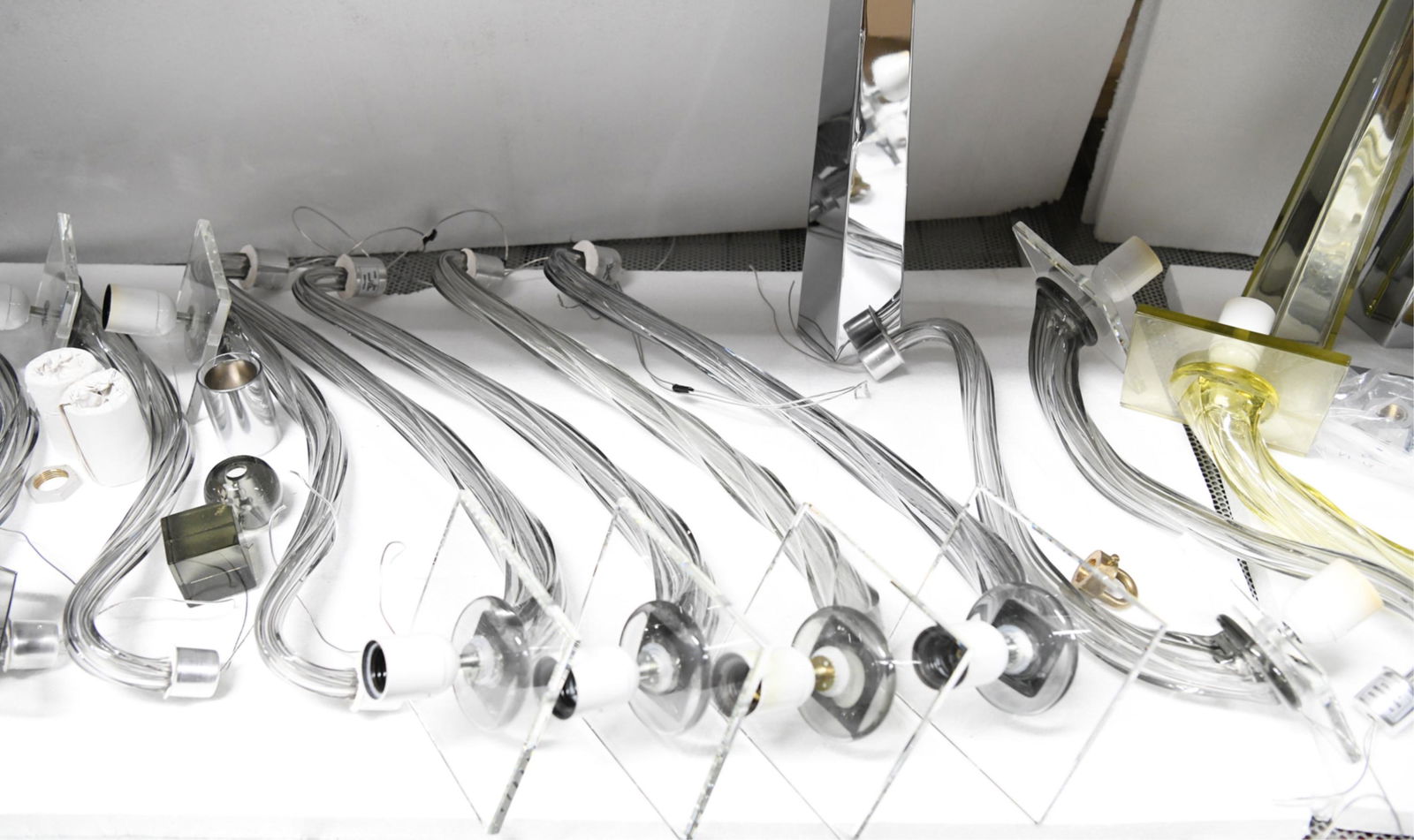 GROUPING OF DONGHIA STELLARE CHANDELIER PARTS (1 of 8)