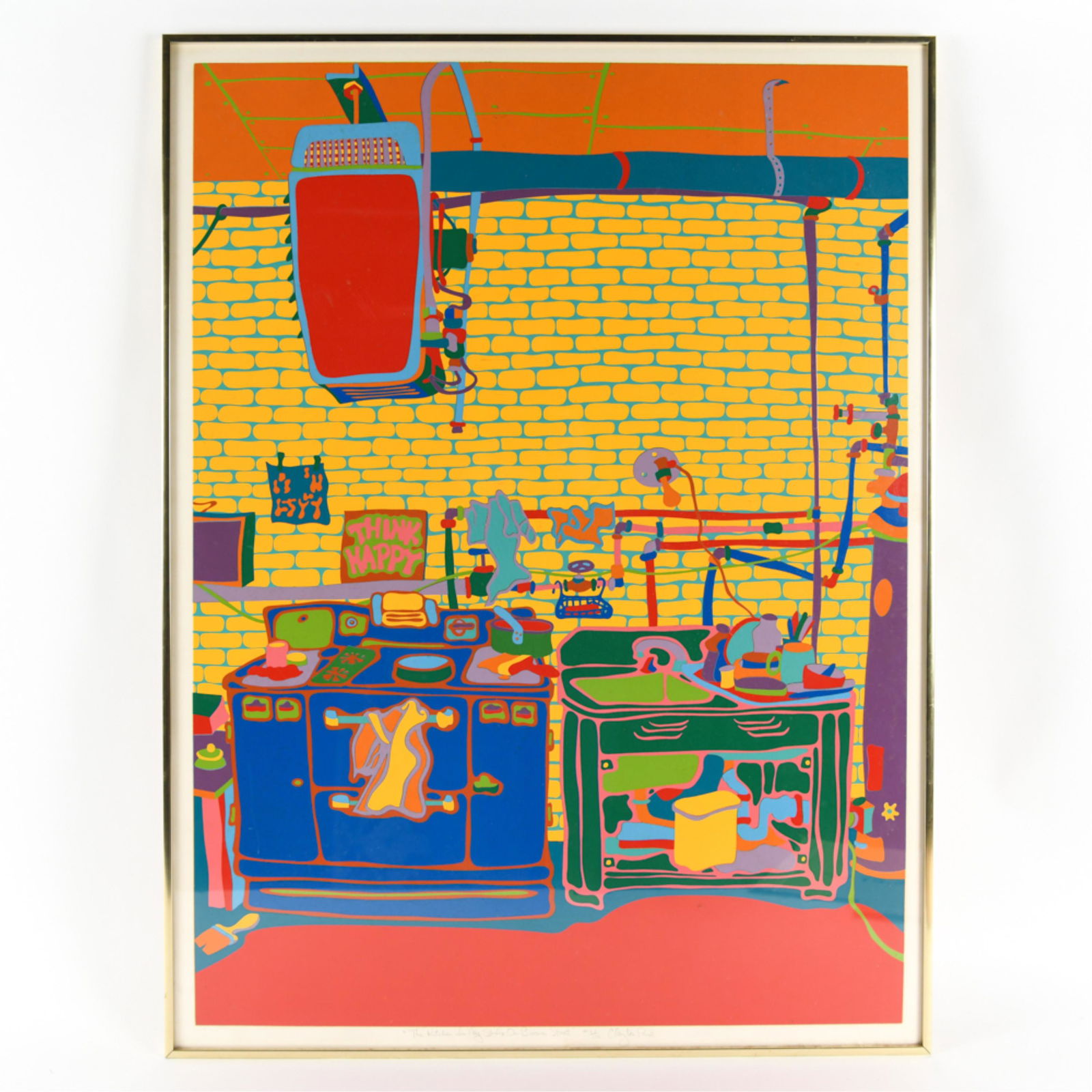 CLAYTON POND (B. 1941) SILKSCREEN (1 of 9)