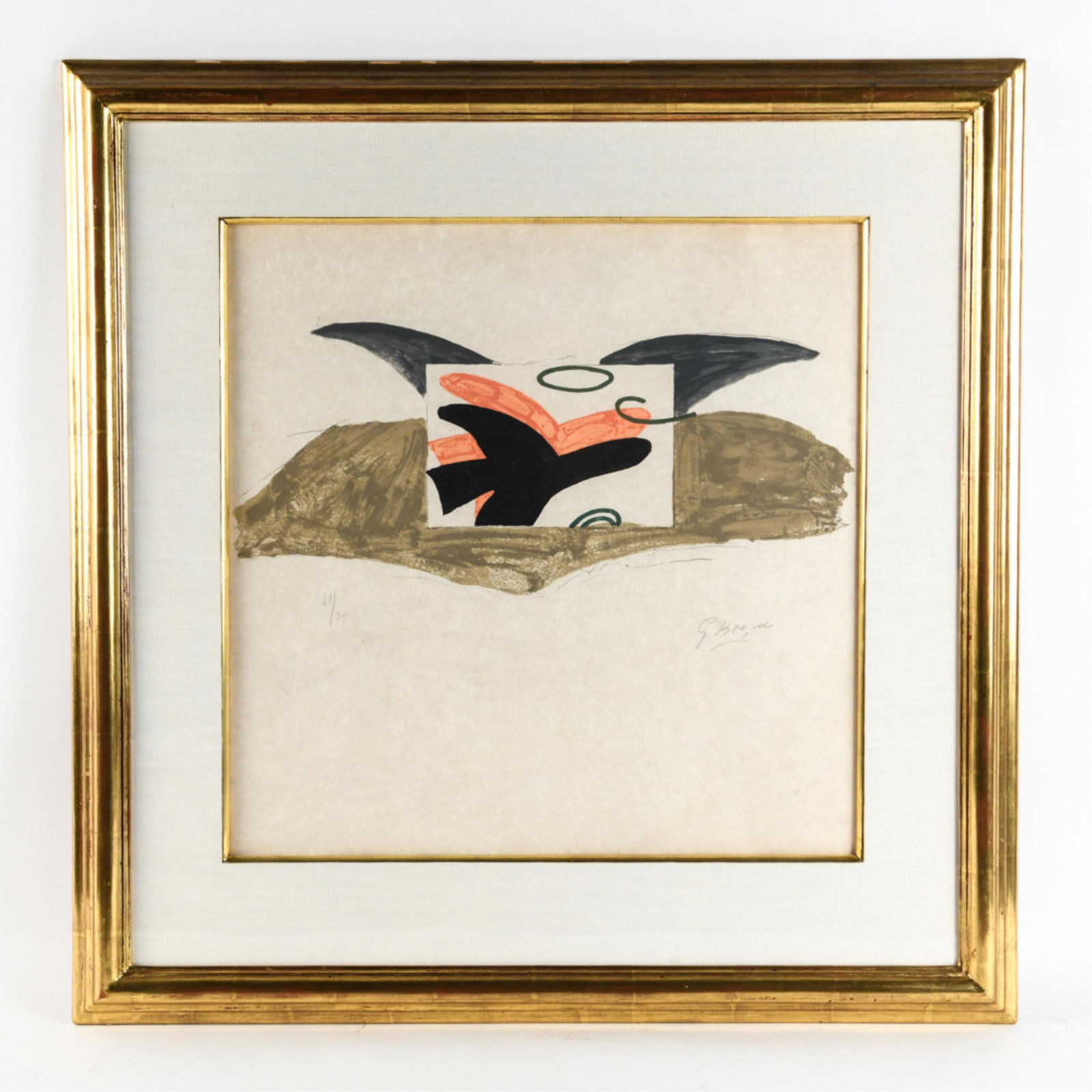 GEORGES BRAQUE LTD. ED SERIGRAPH 1963 (1 of 9)