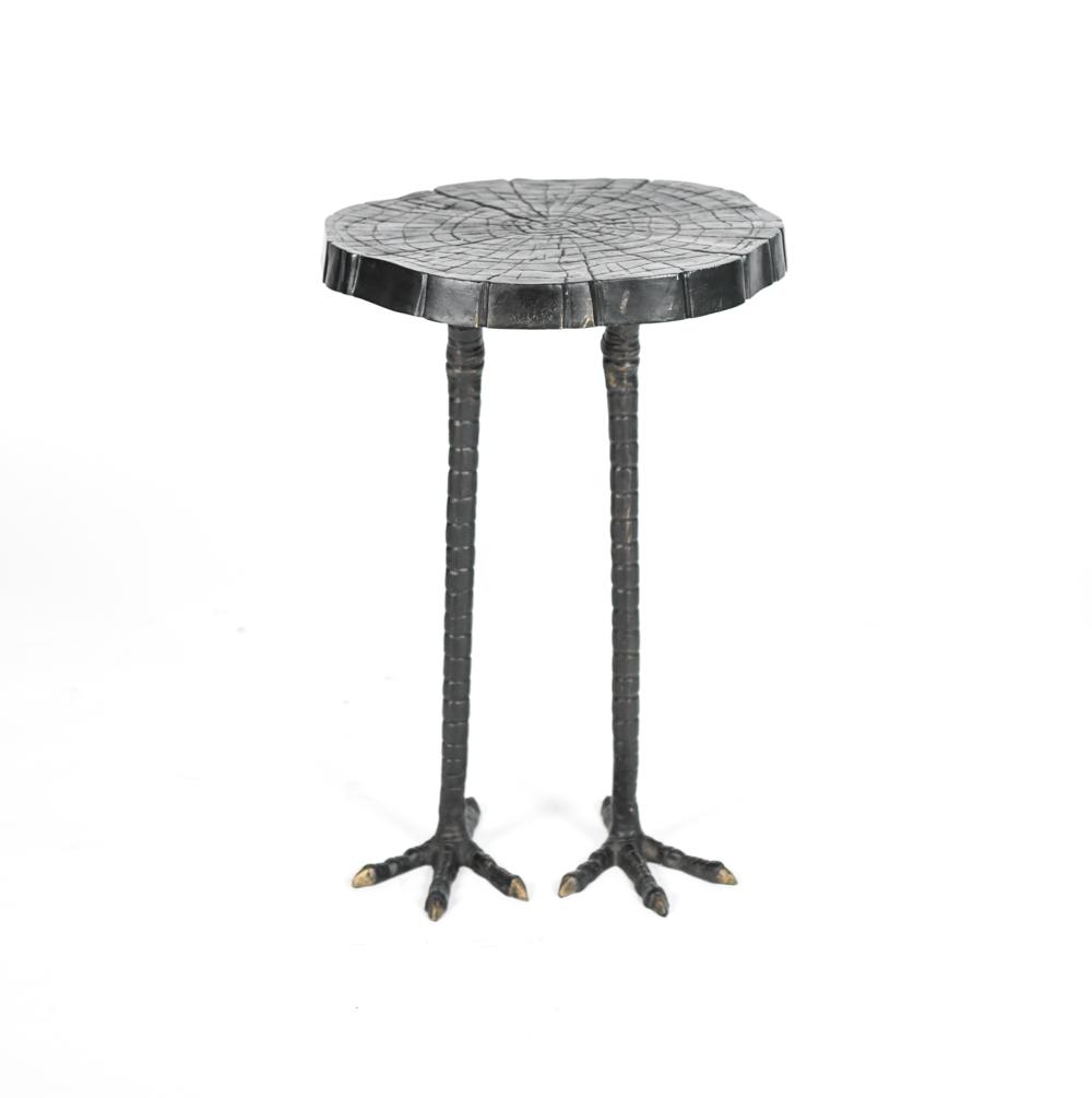 GLOBAL VIEWS SURREALIST BRONZE OSTRICH TABLE (1 of 9)