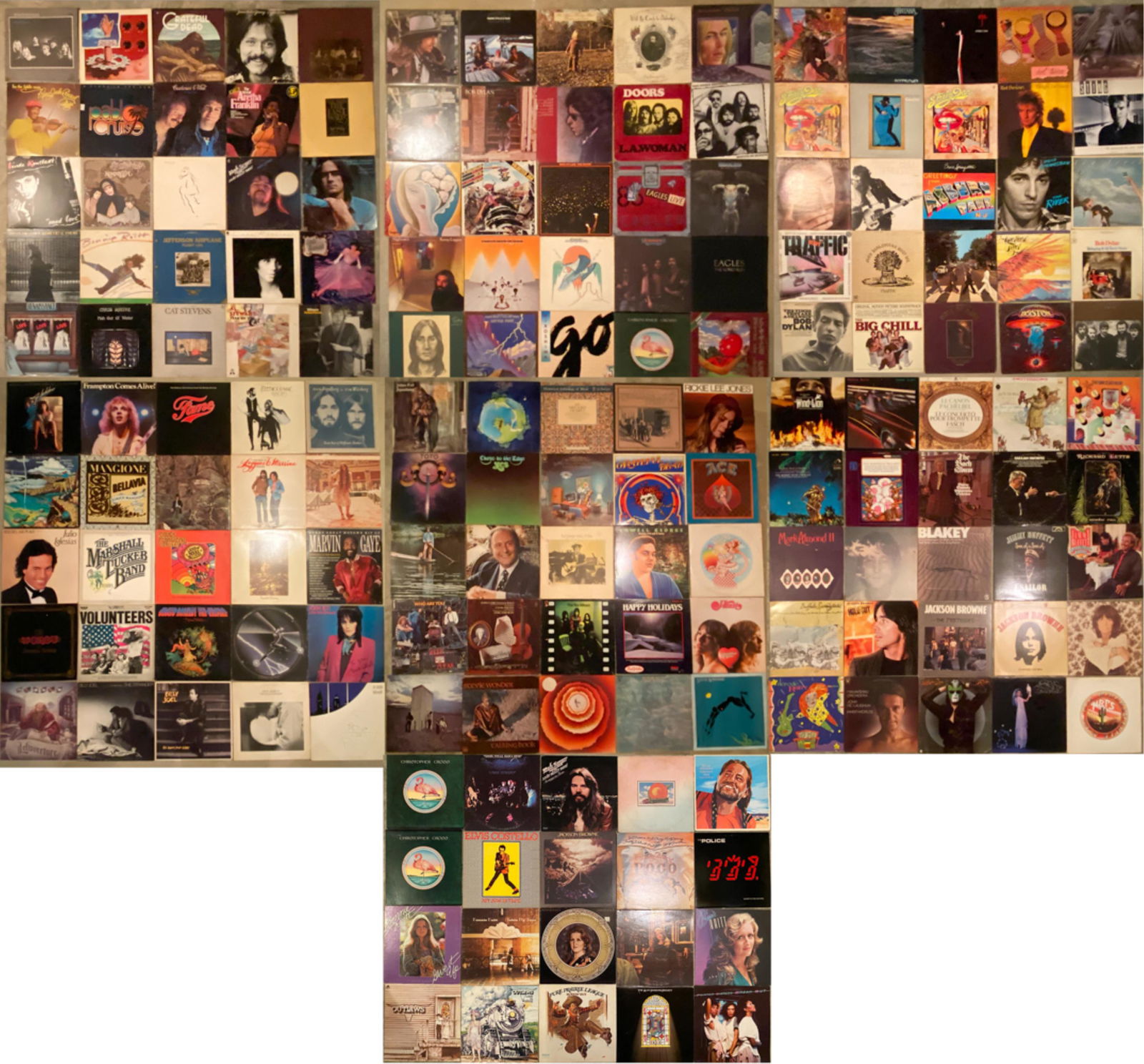 LARGE GROUPING OF RECORDS INCL. ROCK N ROLL (1 of 20)