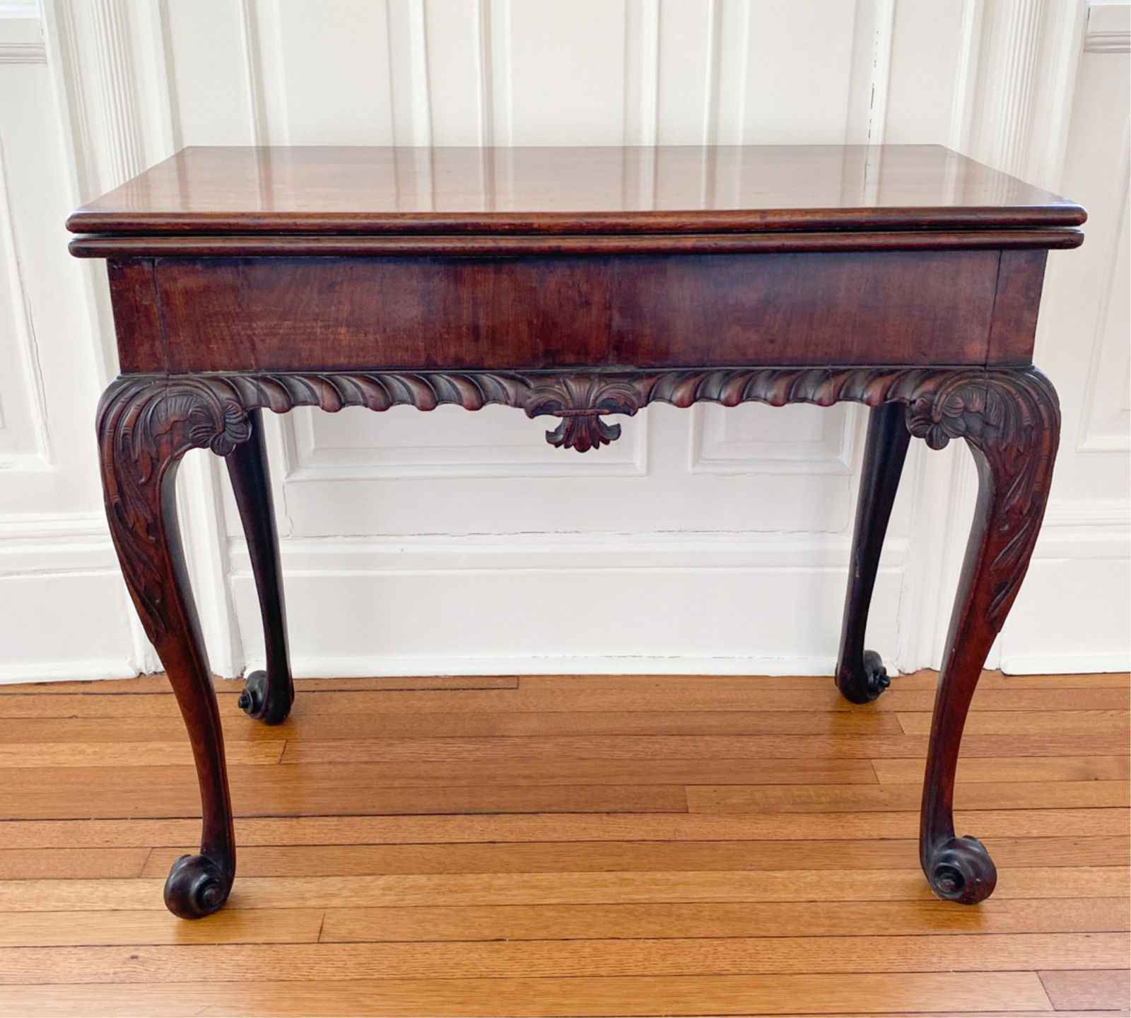 19TH C. ENGLISH FLIP TOP GAMES TABLE (1 of 16)