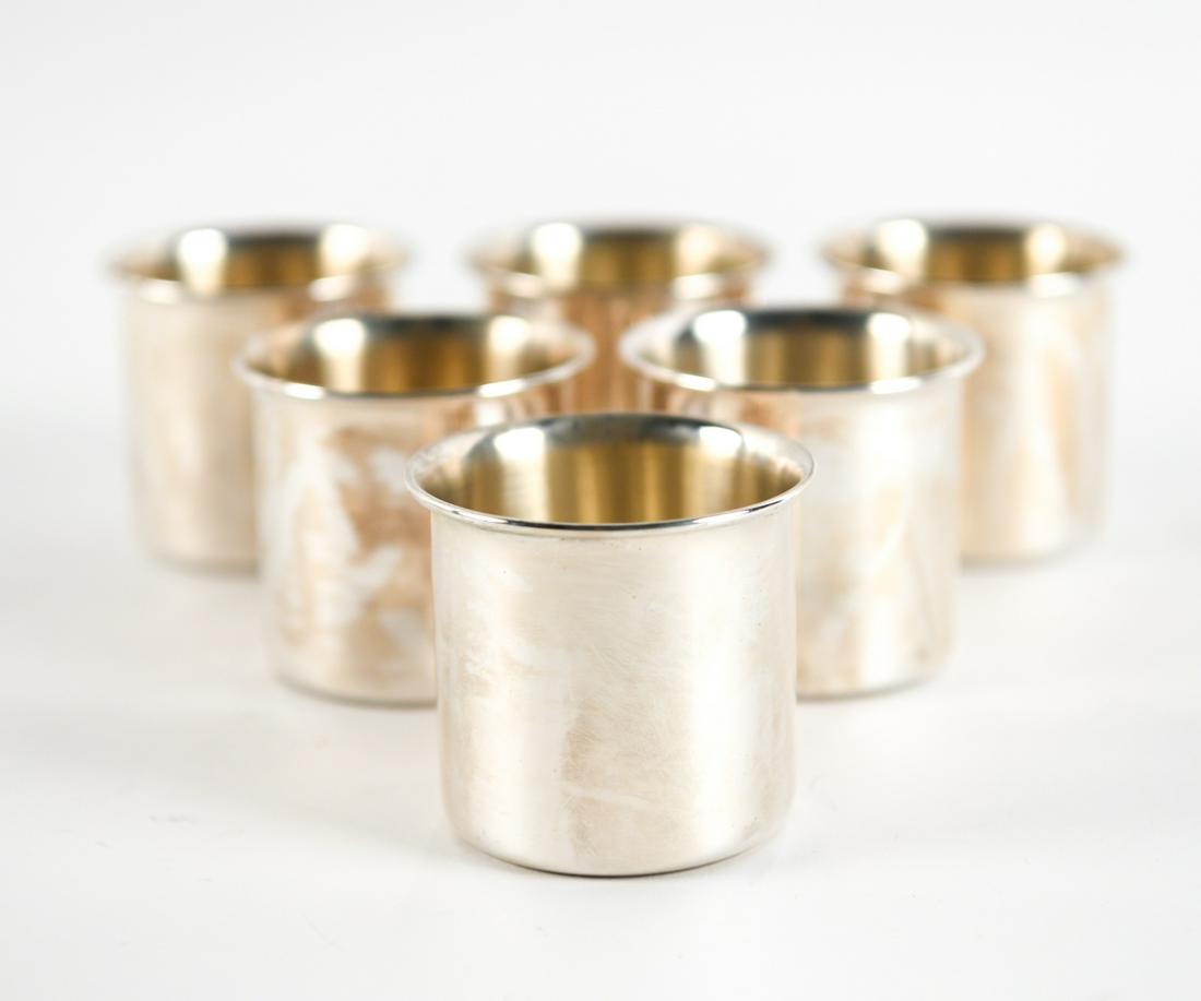 (6) WALLACE STERLING SILVER ALPHABET BABY CUPS (1 of 15)