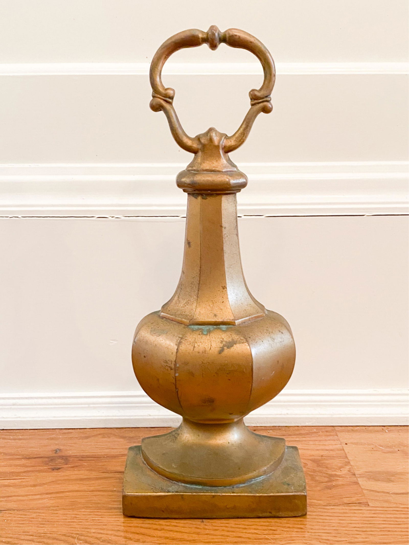 ANTIQUE BRASS DOORSTOP (1 of 7)