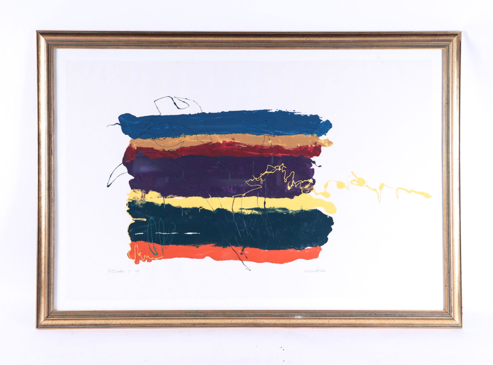 PAULA ELLIS ABSTRACT MONOPRINT (1 of 14)