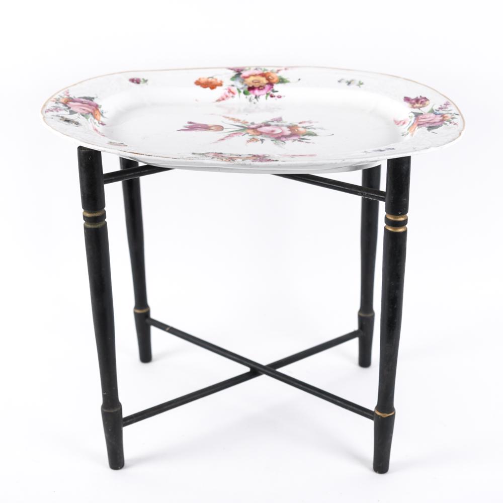 PORCELAIN SERVING TRAY TABLE (1 of 10)