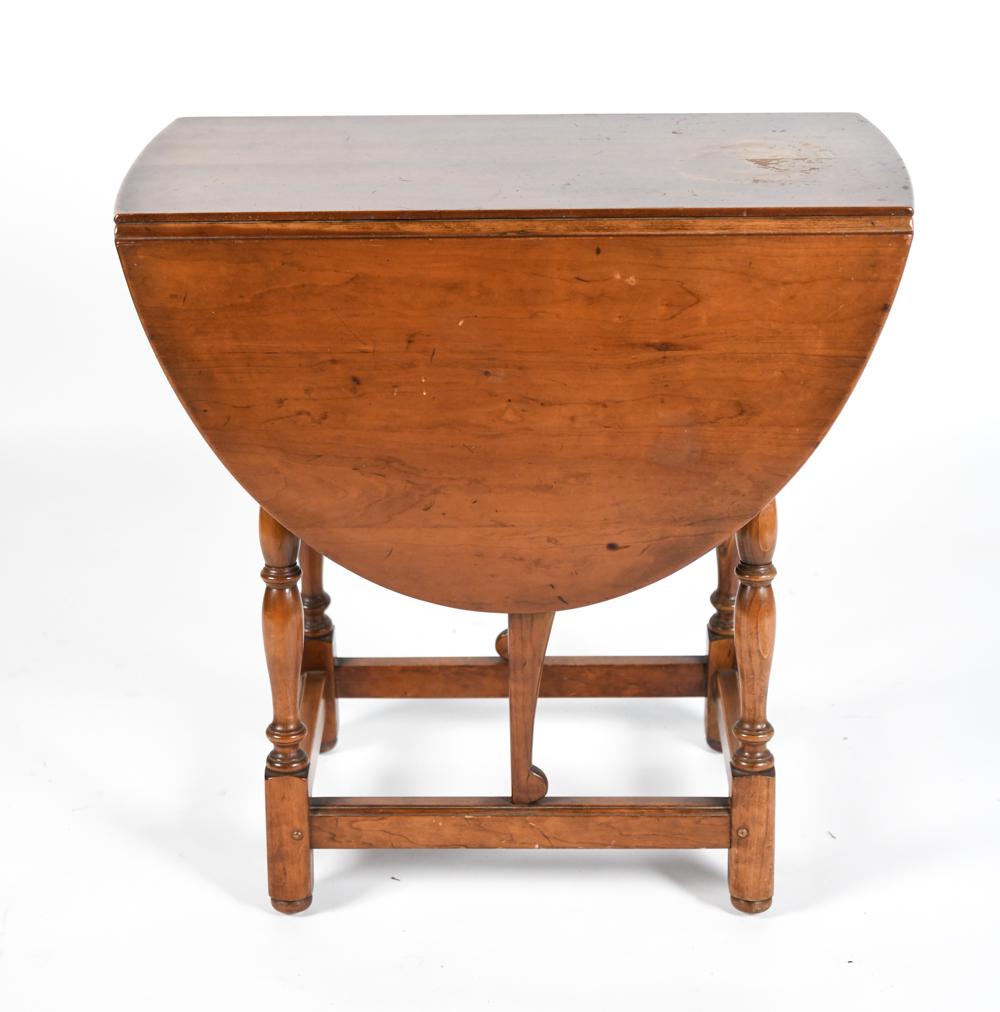 STICKLEY FURNITURE CO. DROP LEAF TABLE (1 of 19)
