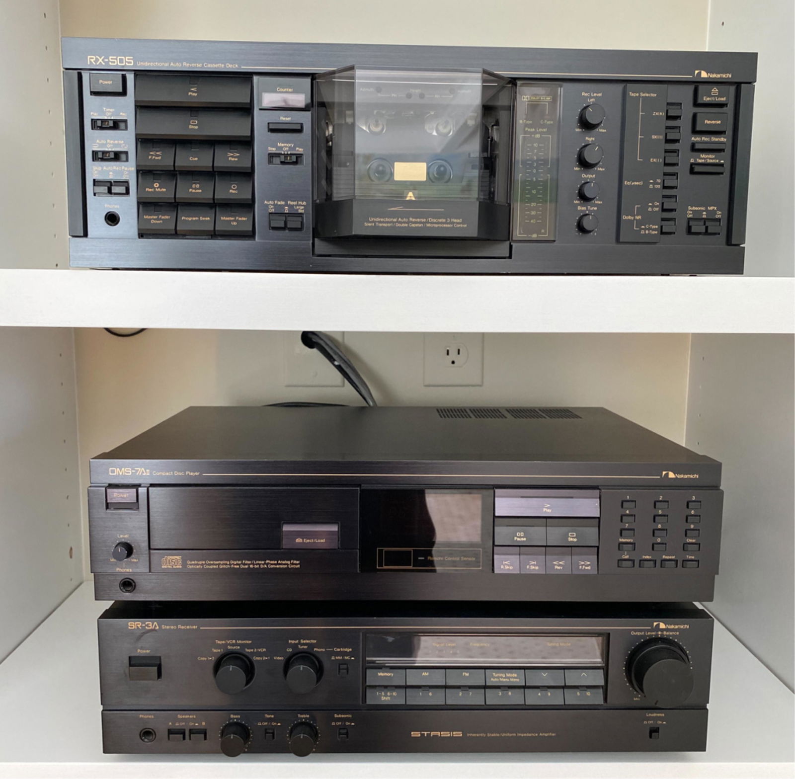 GROUPING OF NAKAMICHI AUDIO EQUIPMENT (1 of 10)