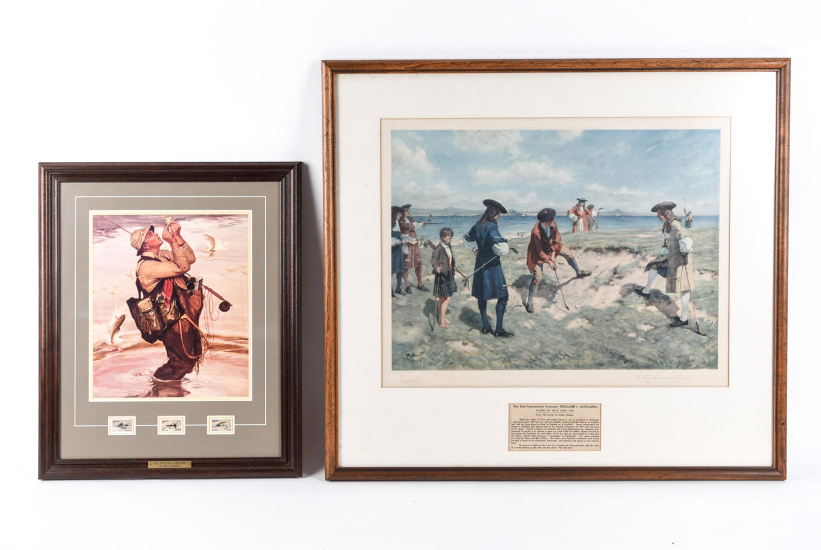 (2) FLY FISHING AND GOLF PRINTS (1 of 20)