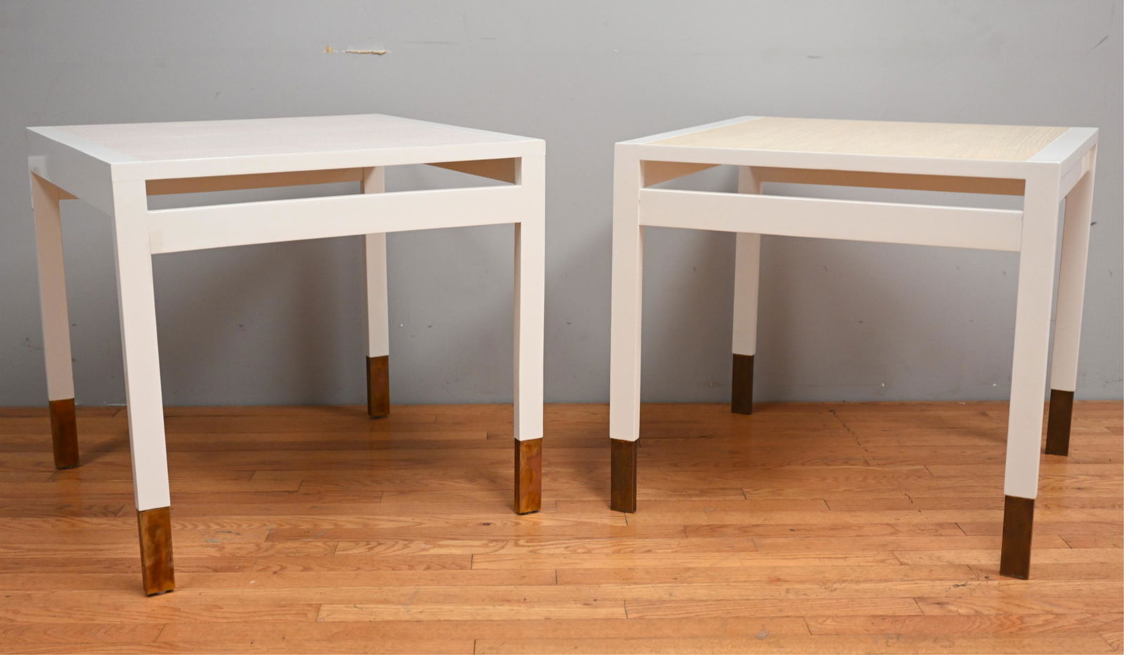 PAIR OF LORIN MARSH SIDE TABLES (1 of 12)