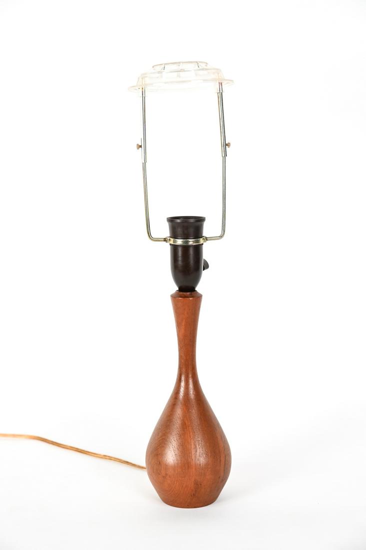 DANISH MID-CENTURY TEAK TABLE LAMP (1 of 8)