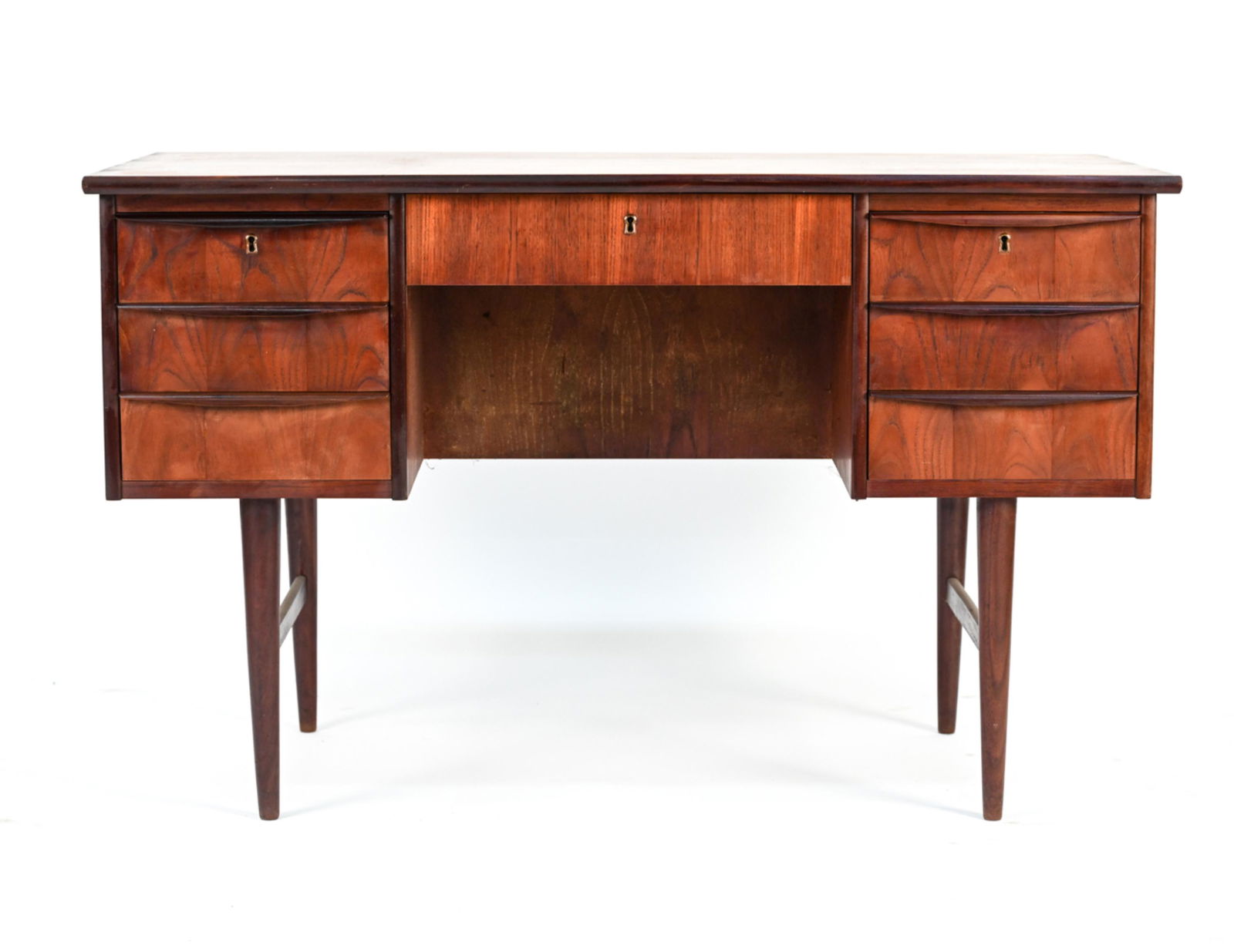 DANISH MID-CENTURY TEAK DESK (1 of 19)