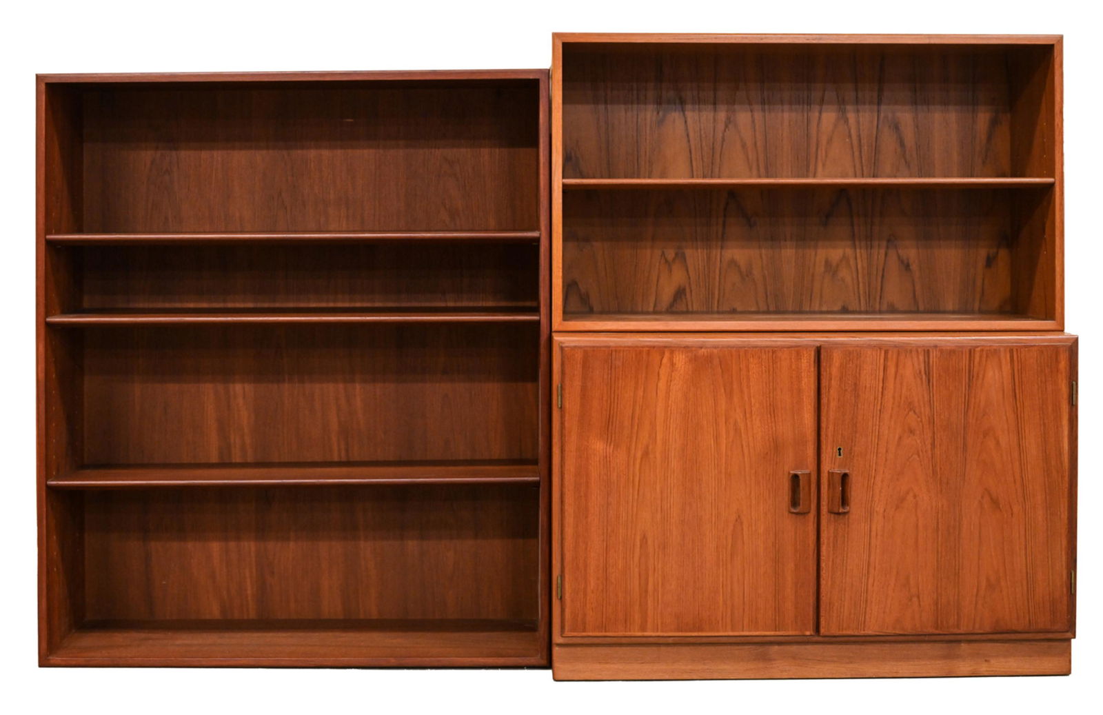 DANISH MID-CENTURY BORGE MOGENSEN TEAK WALL UNIT (1 of 12)