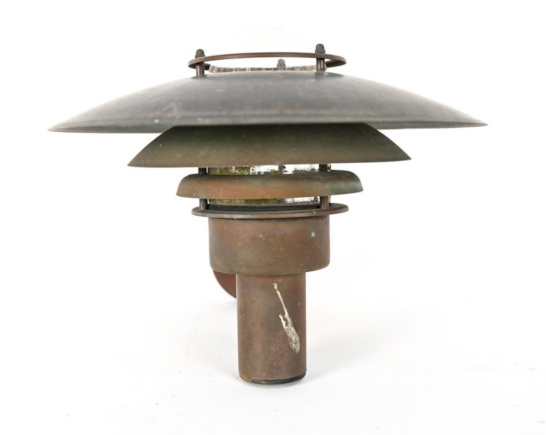 DANISH MID-CENTURY COPPER OUTDOOR SCONCE (1 of 15)